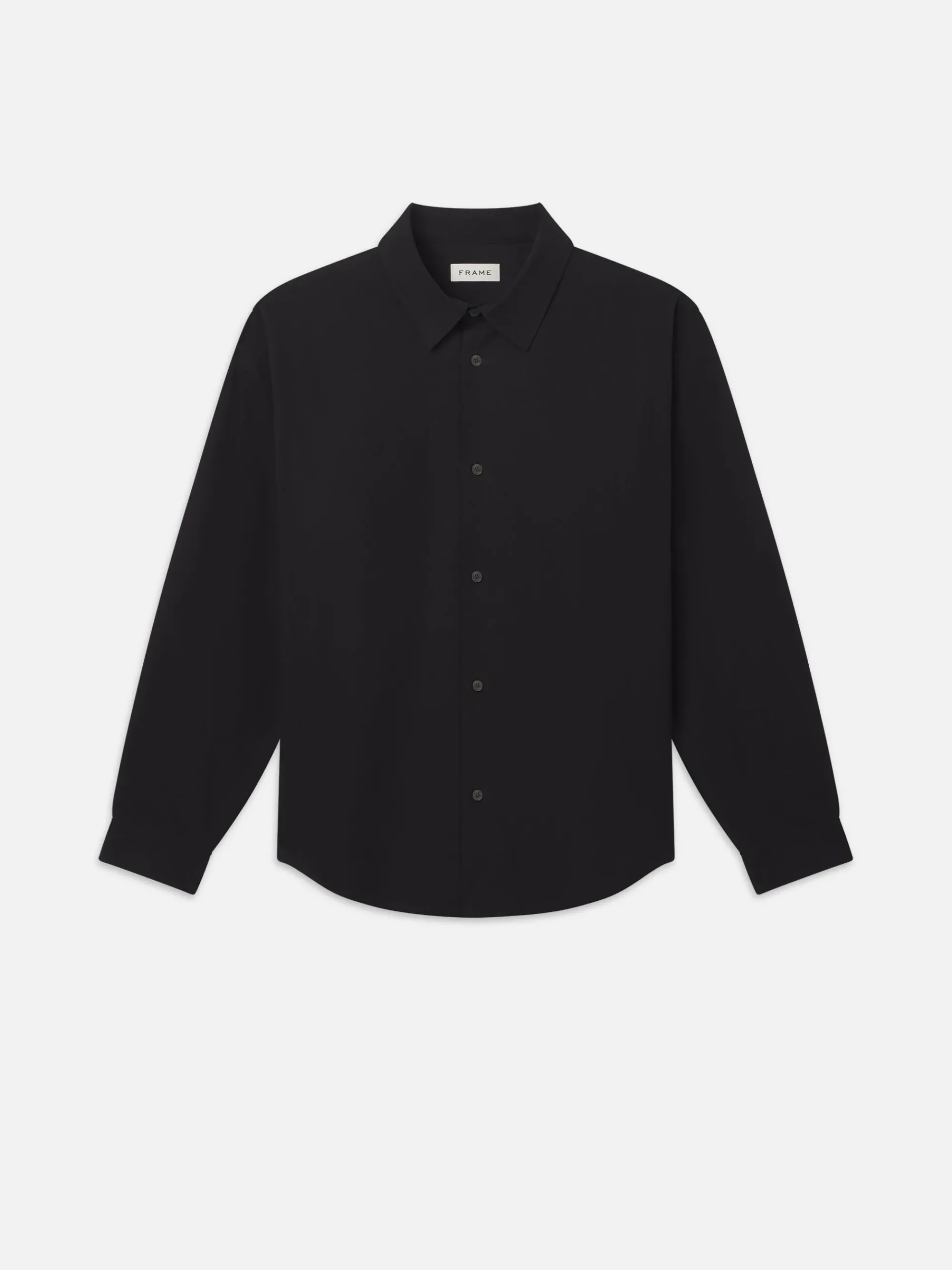 FRAME Poplin Relaxed Shirt in