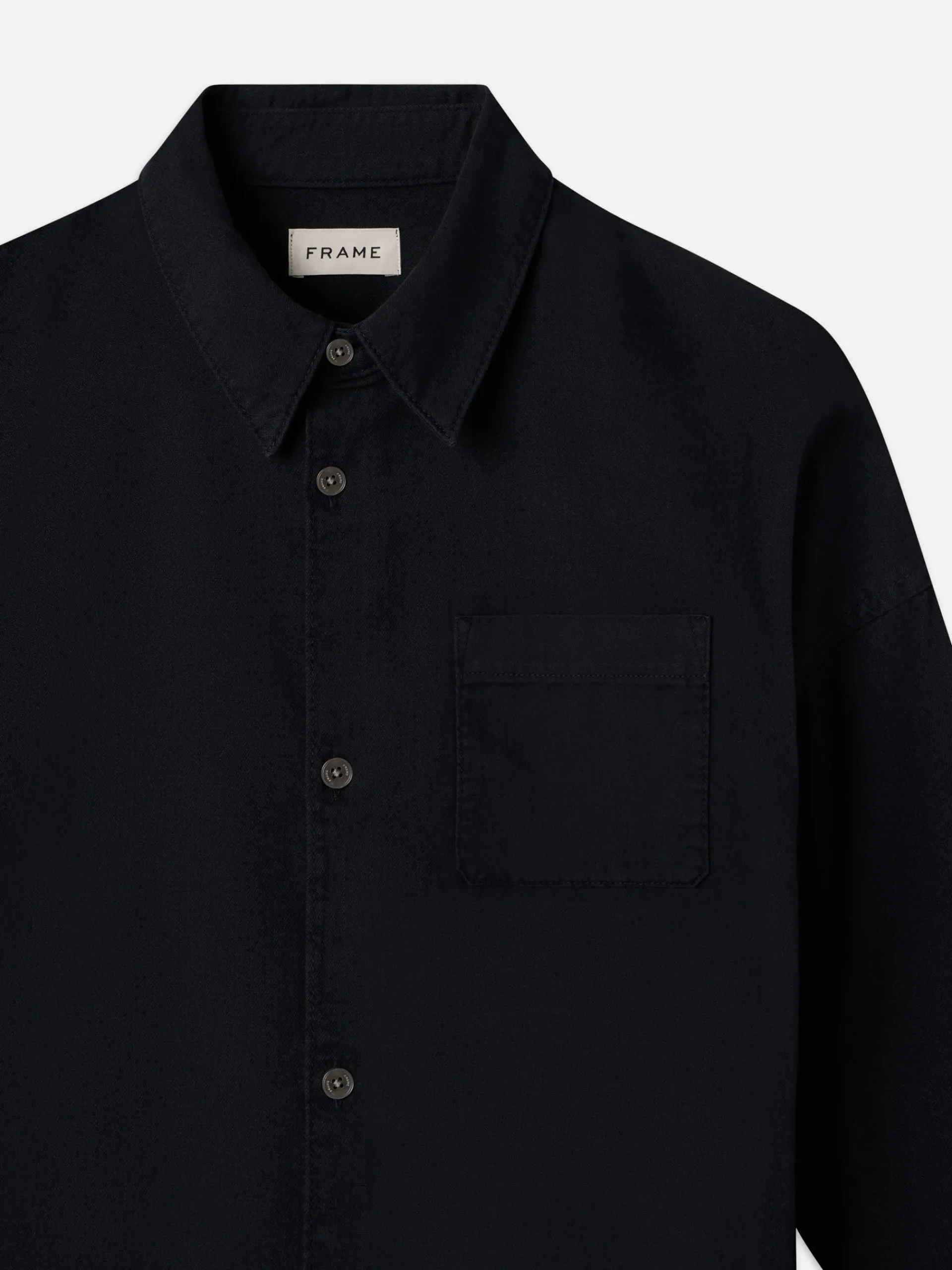 FRAME Relaxed Denim Shirt in