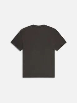 FRAME Relaxed Tee in Washed Anthracite