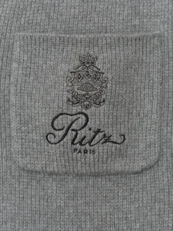 FRAME Ritz Men's Cashmere Short in Warm Gray