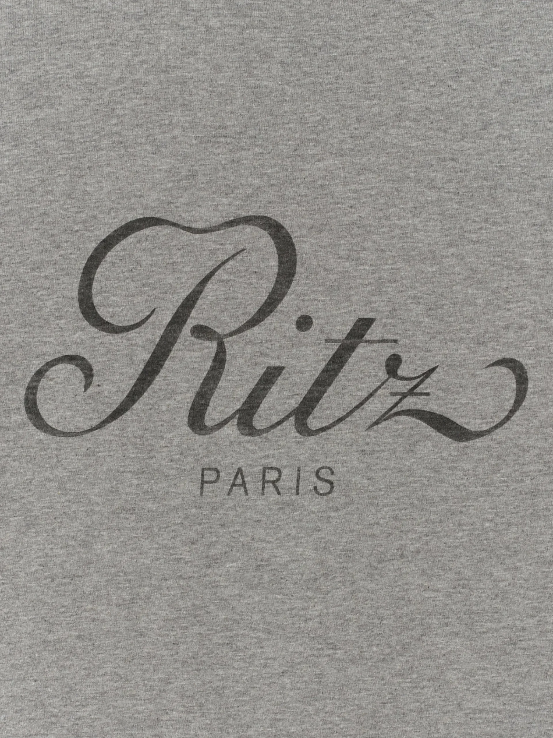 FRAME Ritz Men's Cropped Relaxed T Shirt in Heather Grey