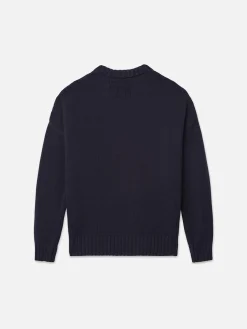 Women FRAME Ritz Unisex Cashmere Sweater in