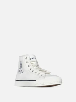 Women FRAME Ritz Unisex High Top Sneaker in