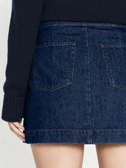 Women FRAME Sailor Snap Skirt in