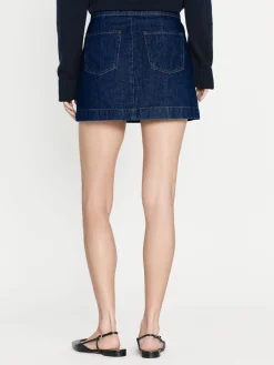 Women FRAME Sailor Snap Skirt in