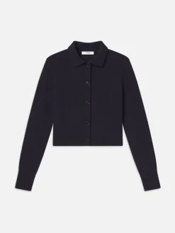 Women FRAME Shrunken Cashmere Cardi in