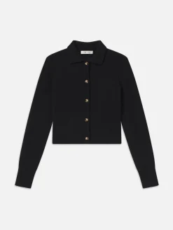 Women FRAME Shrunken Cashmere Cardi in