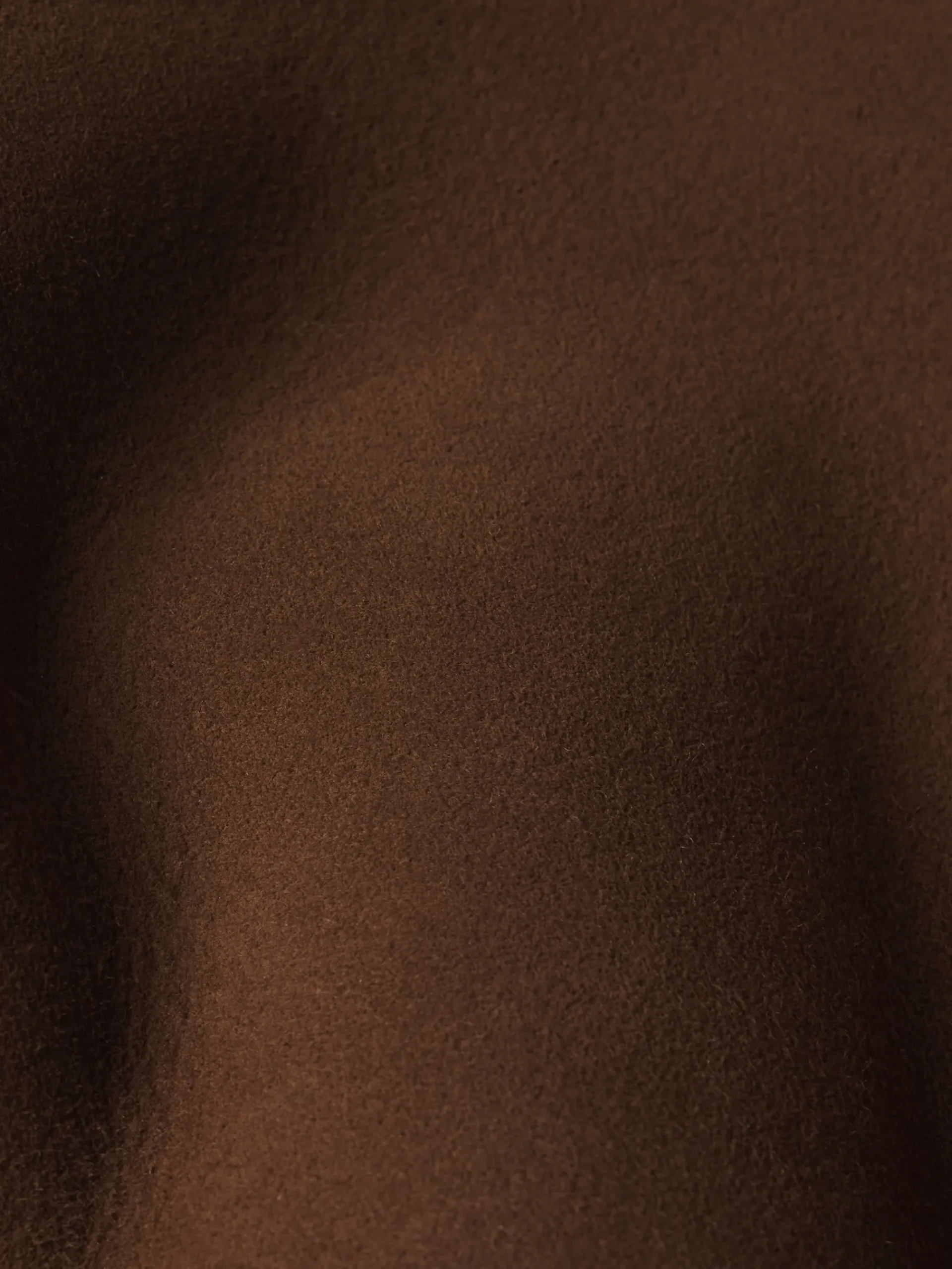 FRAME Suede Shearling Bomber in Dark Camel