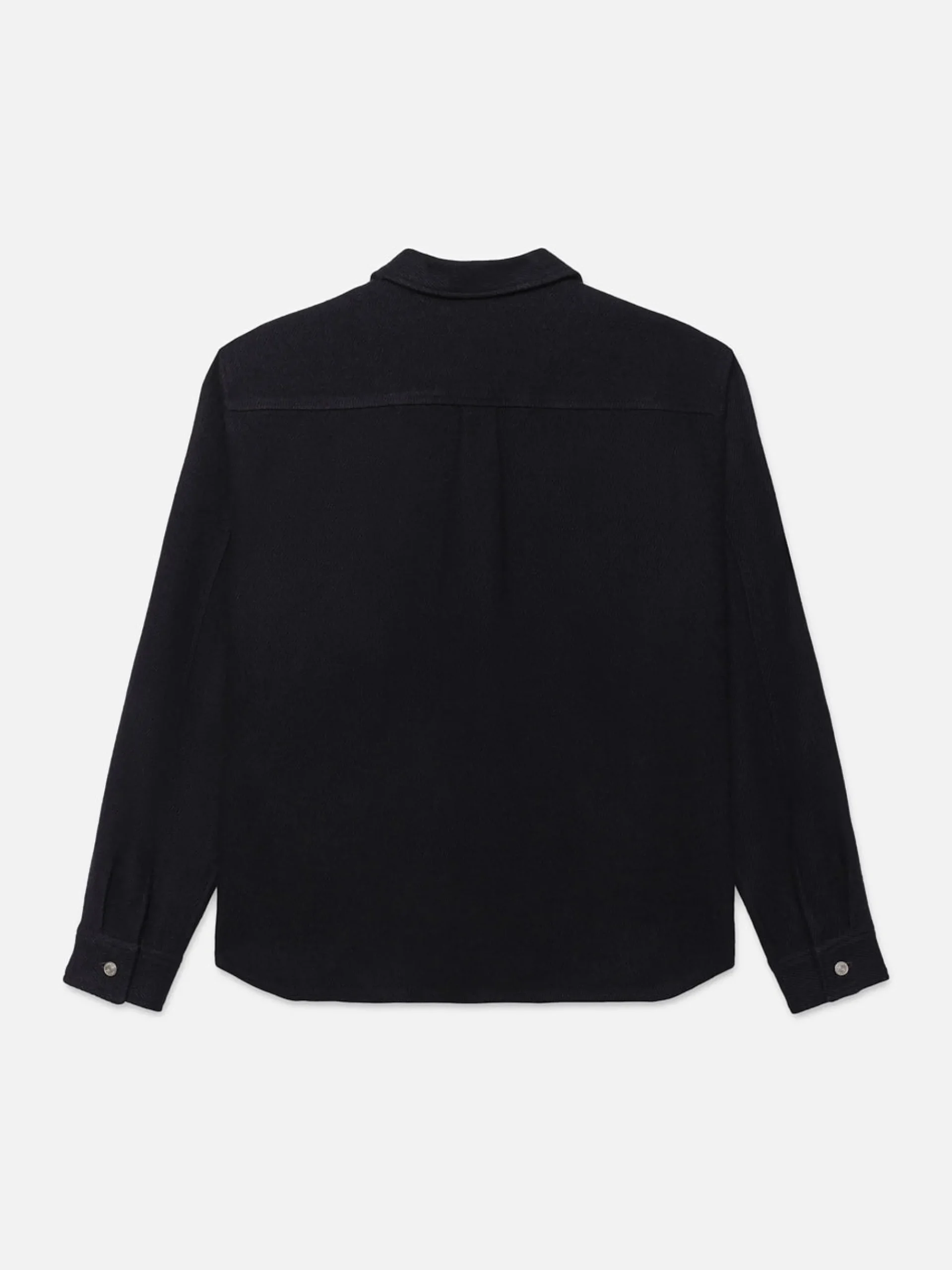 FRAME Textured Overshirt Jacket in Dark Navy