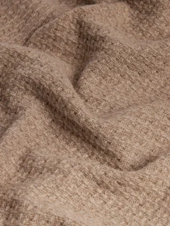 FRAME Textured Shirt Jacket in Light Brown