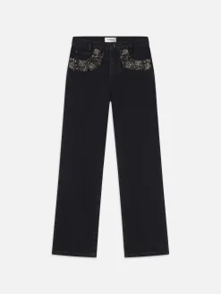 Women FRAME The Atelier Beaded Straight in