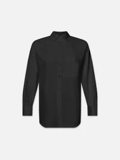 Women FRAME The Borrowed Pocket Shirt in