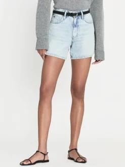 Women FRAME The Easy Short in Fizz Indigo
