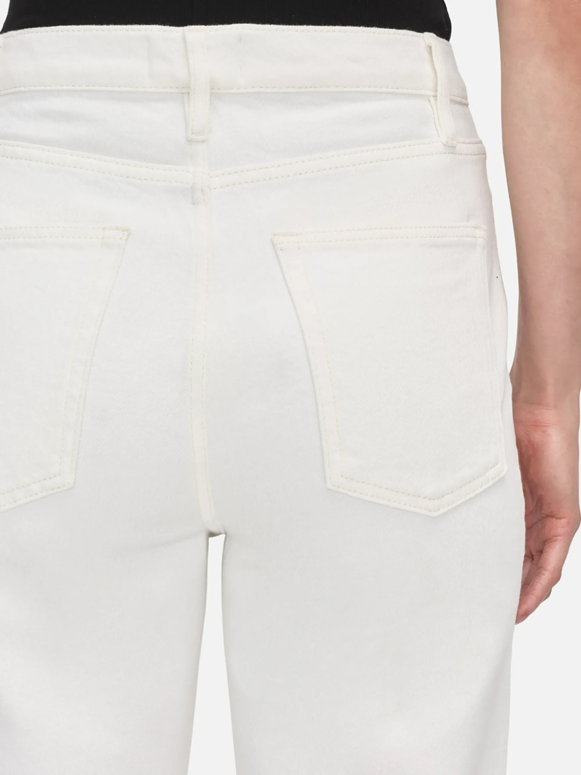 Women FRAME The Extreme Flare Ankle in Au Natural Clean