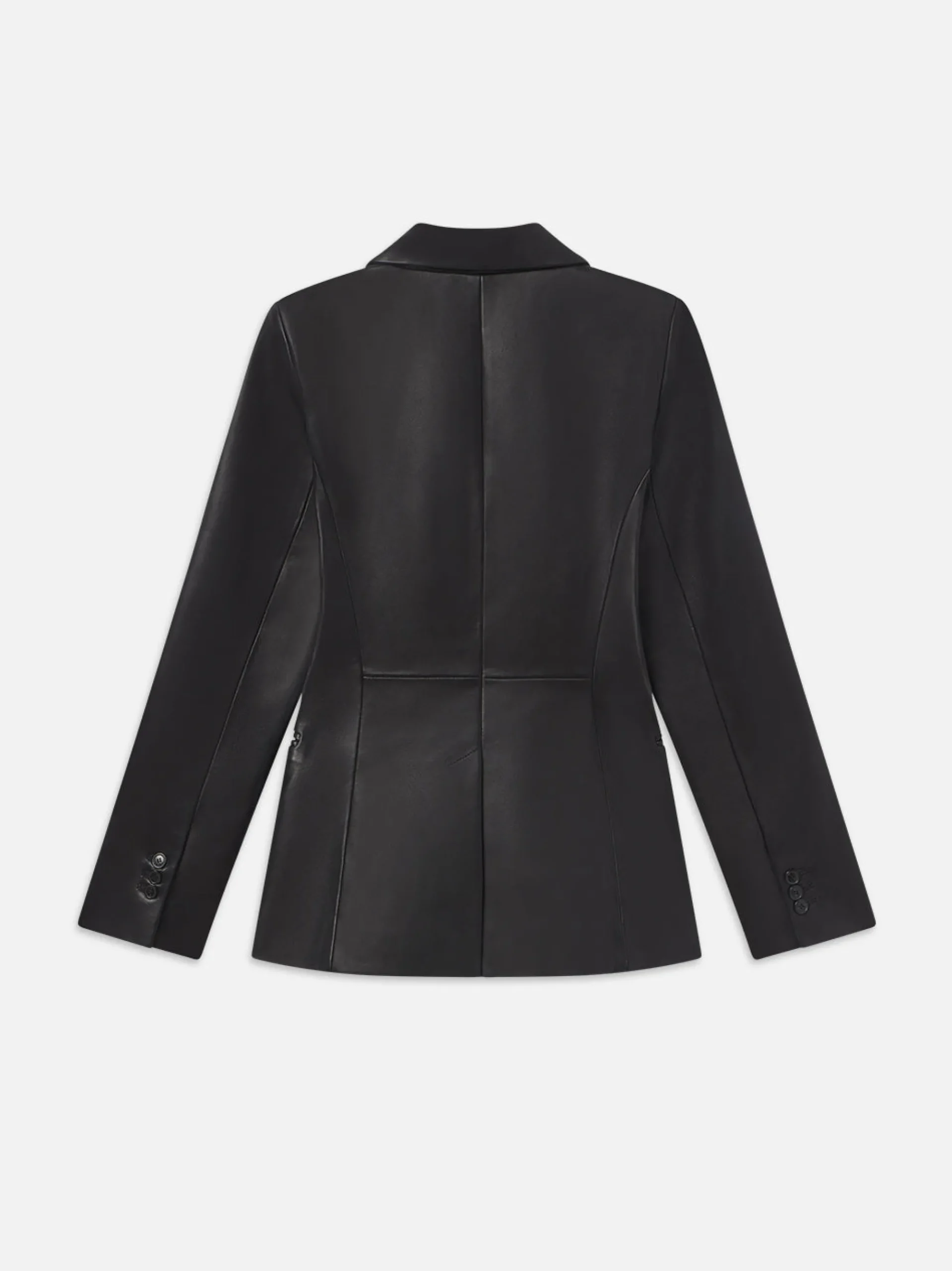 Women FRAME The Femme Leather Blazer in