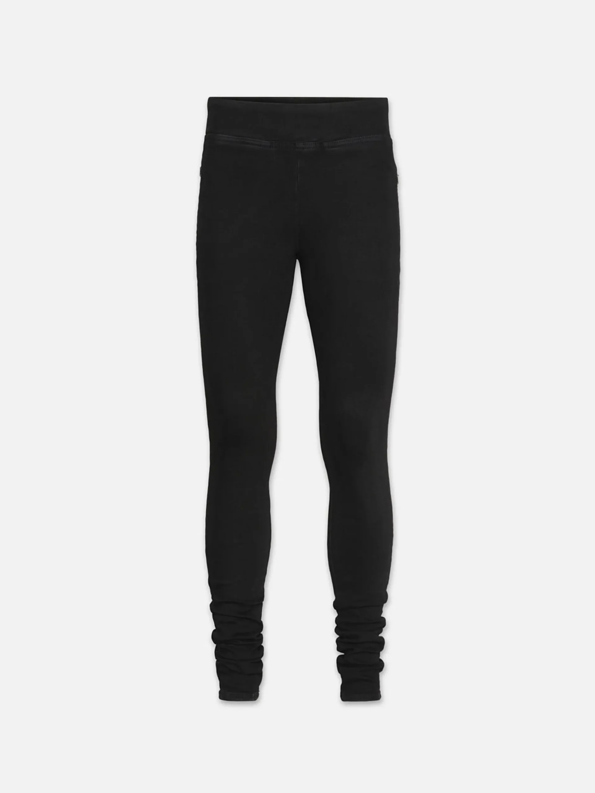 Women FRAME The Jetset Stacked Pencil in Sheen Noir