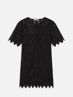 Women FRAME The Lace Button Front Dress in