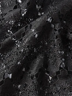 Women FRAME The Lace Button Front Dress in