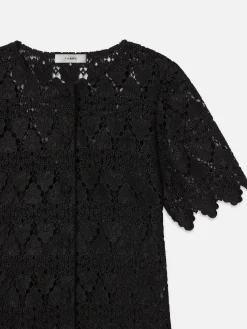 Women FRAME The Lace Button Front Dress in