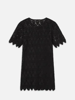 Women FRAME The Lace Button Front Dress in