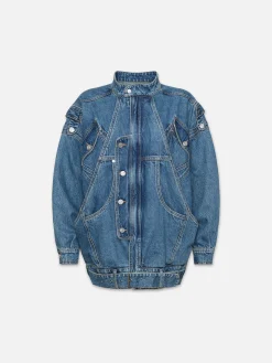 Women FRAME The MC Denim Jacket in