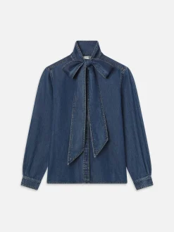 Women FRAME The Secretary Blouse in