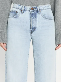 Women/BOY FRAME The Slouchy Straight in Fizz Indigo