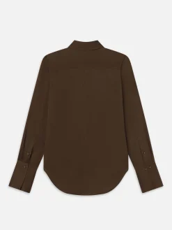 Women FRAME The Standard Shirt in