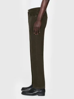 FRAME The Straight Jean in Dark Chocolate