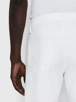 FRAME The Straight Jean in Off White