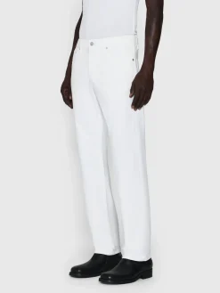 FRAME The Straight Jean in Off White