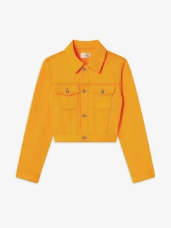 Women FRAME The Tailored Denim Jacket in