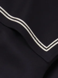 Women FRAME The Varsity Jacket in Navy Multi