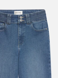 Women FRAME Triple Binding Wide Leg in