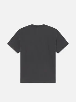 FRAME Vintage Tee in Vintage Off Black