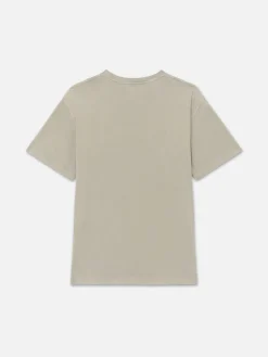 FRAME Vintage Tee in Vintage Smoke Beige