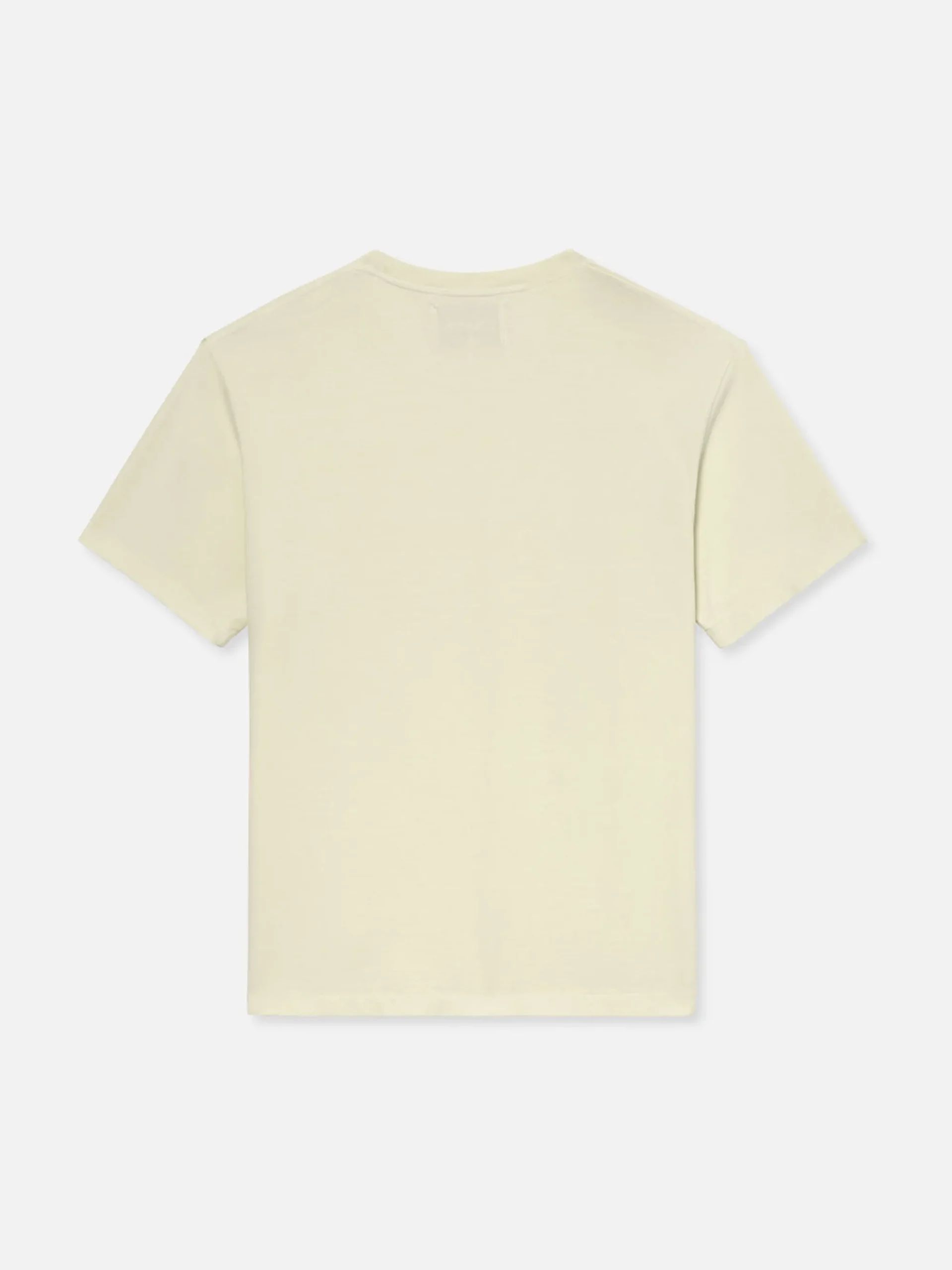 FRAME Vintage Tee in White Sand