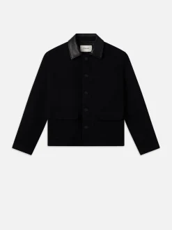 FRAME Woolen Workwear Jacket in